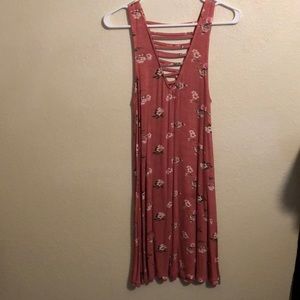Sleeveless floral sundress